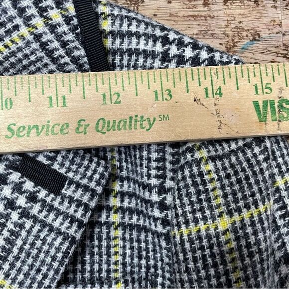Boden British Tweed By Moon Wool Blazer Glen Check Plaid Academia Women’s US 6P - Picture 6 of 12